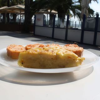 Pincho de tortilla de patatas