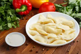 Вареники с картошкой (1 пор.)
