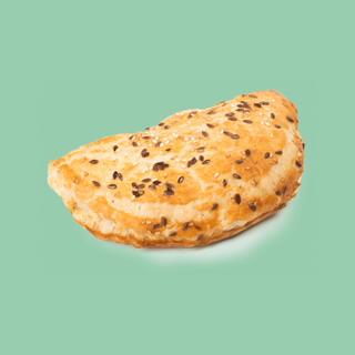 Empanadilla de queso de cabra con espinacas 