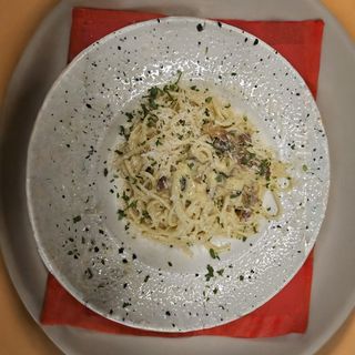 Spaghetti Carbonara Con Nata
