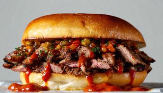 Bułka samo mięso duża