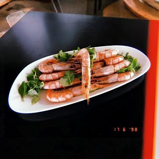 Gambones A La Plancha