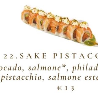 22. Sake pistacchio 8 pz
