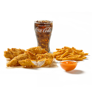 Menú 5 tenders + 1 combo 