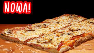 Pizza z Szynką i Pieczarkami