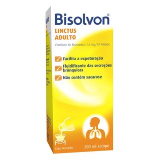 Bisolvon Linctus Adulto Xarope 1,6mg/ml 200ml