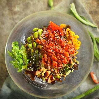 Покебол спайс сьомга