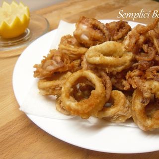 Anelli di totano impanati