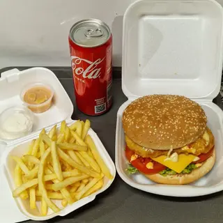 MENU CHICKEN BURGER