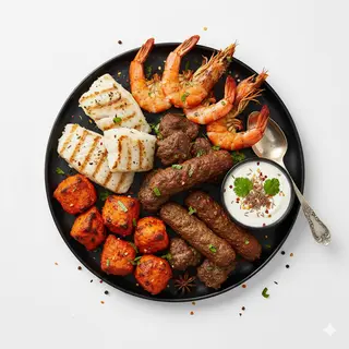 Mix grill Taj-Mahal