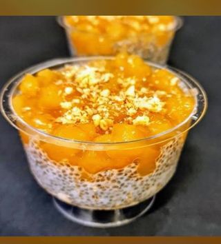 Chia puding sa jabukama