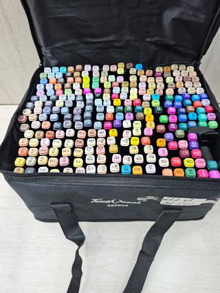 Touch Маркеры 262 Цвета В Черном Тканевом Чехле