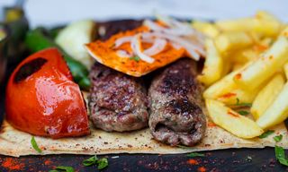 Beef Kabab Platter