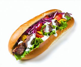 Bułka Berlin style wołowina/mieszane