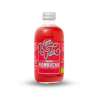 Kombucha de frutos rojos