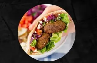 Kebab de falafel