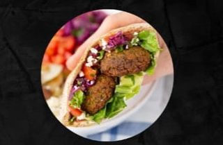 Kebab de falafel