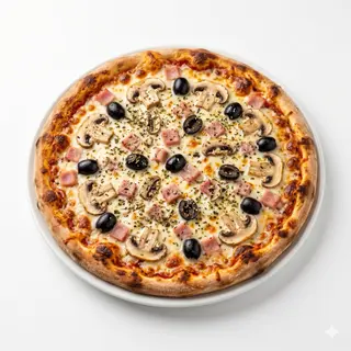 Pizza champiñones sin gluten