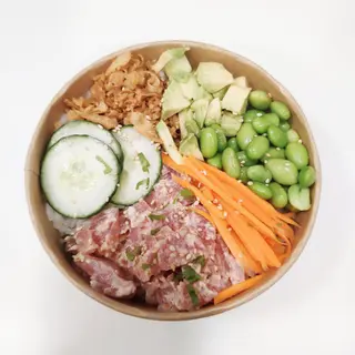 Poke spicy atún