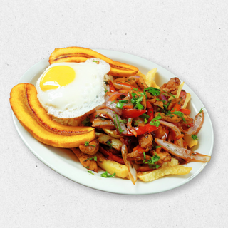 Pollo Salteado A Lo Pobre