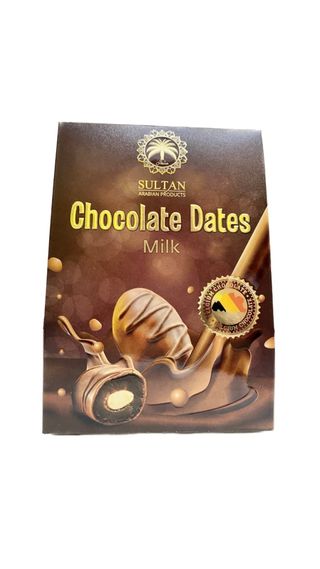 Финики с миндалем в шоколаде Chocolate Dates MILK (100 гр.)