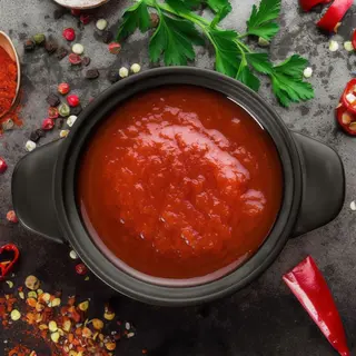 Salsa kebab roja picante