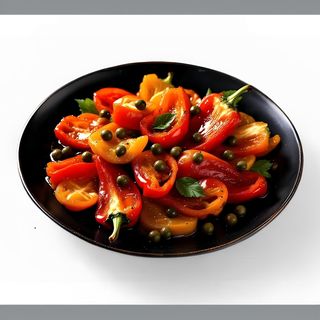 Roasted pepper salad