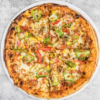 Menú pizza familiar