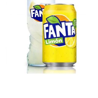 Fanta Limón lata 330ml.