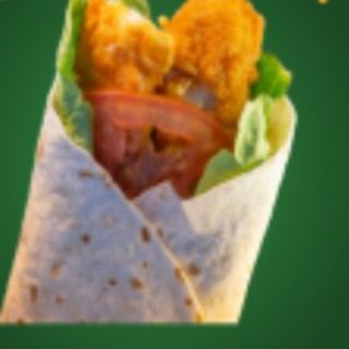 Menú crispy chicken wrap