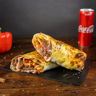 Запечённая шаурма с говядиной