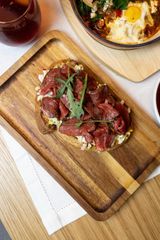 sandwich de rosbif con trufa