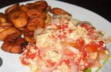 Plantain With Scrabble Egg