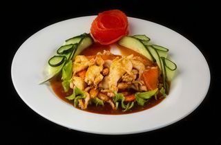 47. Pollo con mandorle