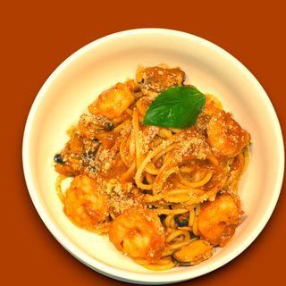 Spaghetti cu creveți