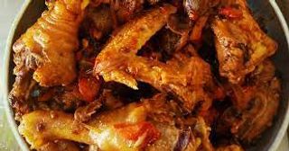 Kuku Kienyeji with Matoke