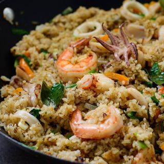 Seafood fried rice porzione grande