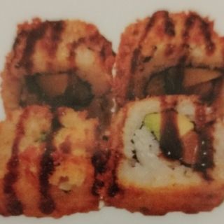 80. Uramaki frito salmon 4u