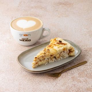 Słodka chwila z kawą