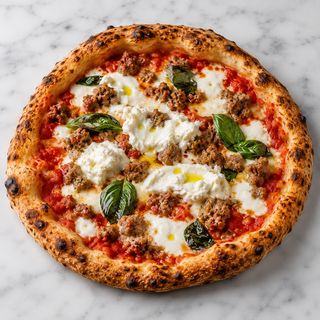 Burrata & salsiccia