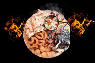 Rodeo platou aperitiv - pentru 2 persoane