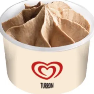 Tarrina helado de Turrron