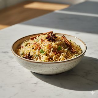 Riso con "capelli d'angelo"