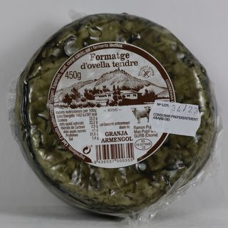 Formatge D'Ovella Tendre Granja Armengol 450Gr.