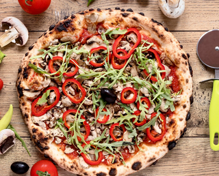 Pizza vegetal (32 cm.)