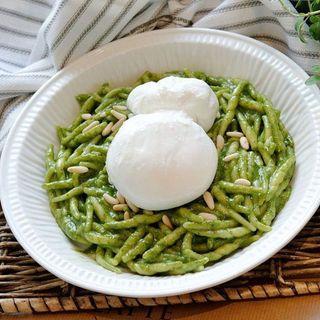 TROFIE ALLA CREMA DI BASILICO "AL BIANCOLATTE"