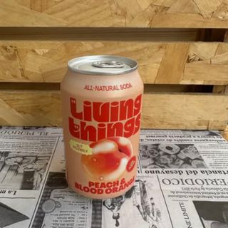 Living Things probiótica de melocotón