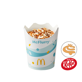 McFlurry® KitKat® z polewą karmelową