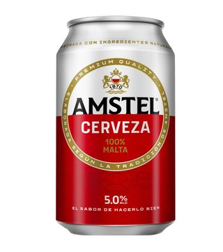 Cerveza Amstel 330 ml.