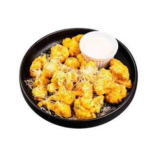 Паниран карфиол с пармезан